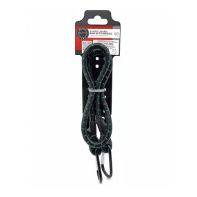   Rögzítő gumipók karabinerrel, 10 mm × 60 cm – Bright Ride
