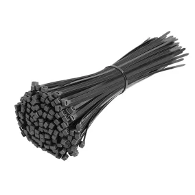   Kábelkötegelő 2,5 × 100 mm, fekete, 100 db – Bright Ride