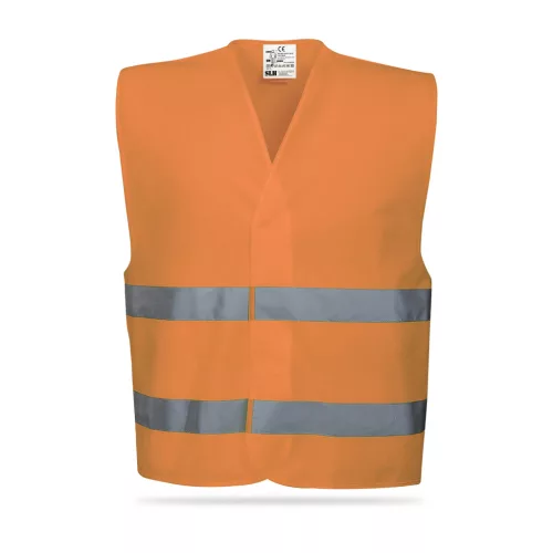Láthatósági mellény autóba, narancssárga, XL, 120 g/m – Bright Ride
