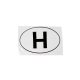 Matrica Magyarország H betű | 145x100mm