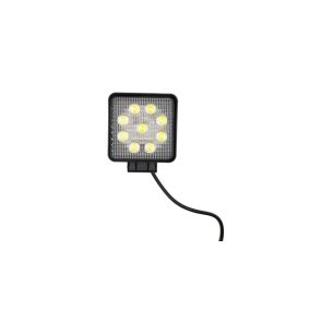 Munkalámpa LED - 10-30V 27W - szögletes