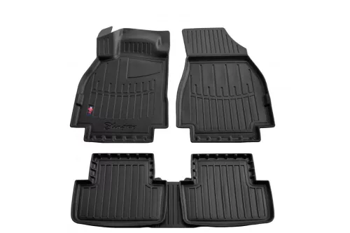Gumiszőnyeg méretpontos 3D (TPE), Renault Megane II. 2002-2009 – Stingray