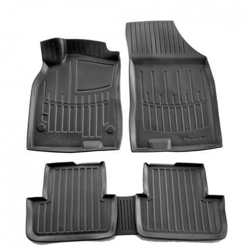 Gumiszőnyeg méretpontos 3D (TPE), Renault Fluence 2009-2015 – Stingray