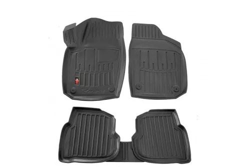 Gumiszőnyeg méretpontos 3D (TPE), Volkswagen Polo sedan 2010-2020 – Stingray