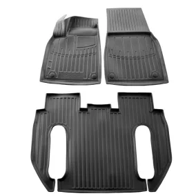   Gumiszőnyeg méretpontos 3D (TPE), Tesla Model X Plaid 2022- – Stingray