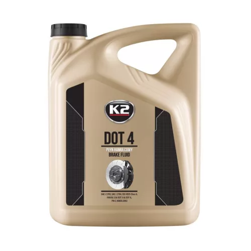 K2 DOT 4 – Fékolaj 5 liter