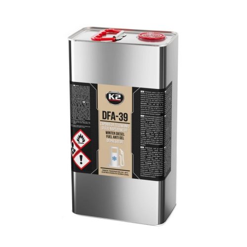 K2 – Dermedésgátló dízel gázolaj adalék DFA-39, 5 liter