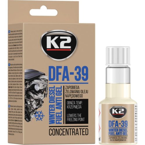 K2 | Dermedésgátló dízel gázolaj adalék DFA-39 | 50ml