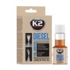K2 DIESEL – Üzemanyagrendszer tisztító adalék 50ml
