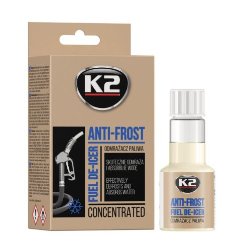K2 ANTI-FROST – Üzemanyag fagyásgátló adalék 50 ml