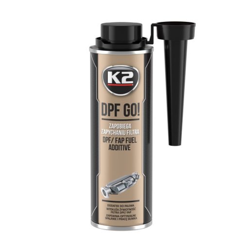 K2 DPF GO! – A részecskeszűrő eltömődését megakadályozó adalék 250 ml