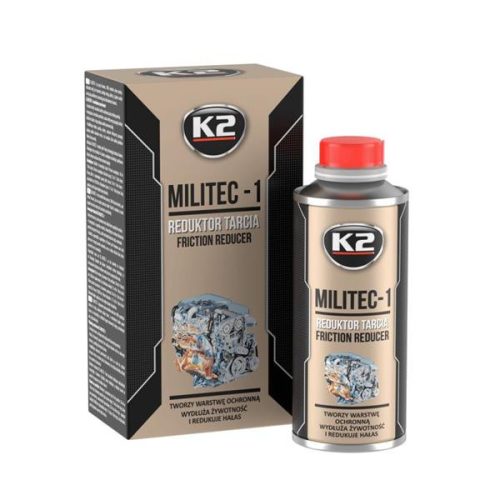 K2 | MILITEC-1 surlódáscsökkentő motorolaj adalék | 250ml