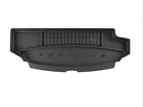 Csomagtértálca méretpontos  Skoda Kodiaq I 2016-2024 (3. üléssor nyitva, oldalsó mélyedésekkel) – Frogum ProLine