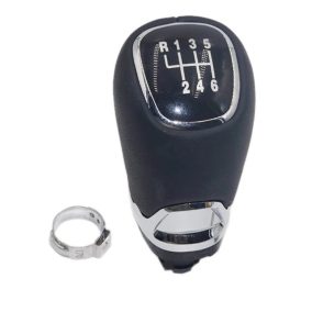   Váltógomb Skoda Octavia, Superb, Yeti, 6 fokozat, bőr (fej 12 mm)