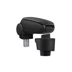   Könyöklő / Kartámasz Seat Ibiza (6J) 2008-2018, fekete textil