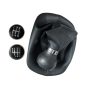   Váltókar / váltógomb + váltószoknya VW Passat B5 2000 - 2005, 5 fokozat, fekete (fej 12 mm)