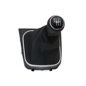   Váltókar / váltógomb + váltószoknya VW Golf V, VI, EOS, Jetta, 6 fokozat, (fej 12 mm)