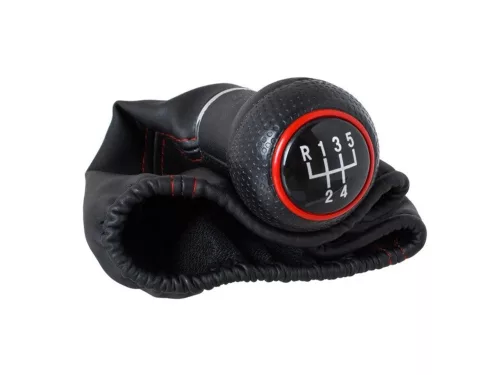 Váltókar / váltógomb + váltószoknya Audi A3 (8L) 1996-2003, Audi A4 (B5, B6, B7) 1995-2008, 5 fokozat (fej 12 mm)