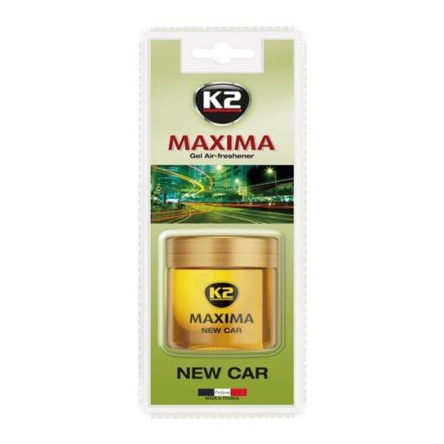 K2 | MAXIMA Illatosító zselé | New Car
