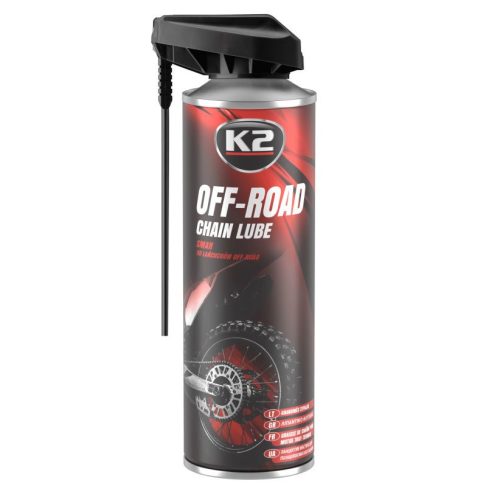 K2 OFF ROAD – Lánckenő spray 500 ml