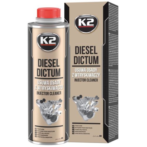 K2 DIESEL DICTUM – Injektor tisztító üzemanyag adalék 500 ml