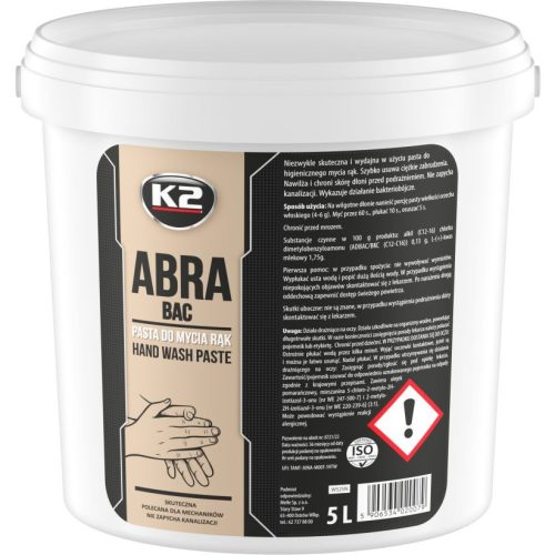 K2 | ABRA Kéztisztító és ápoló paszta | 5 liter 