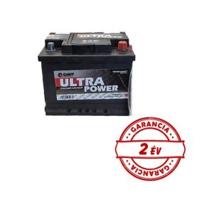 Akkumulátor QWP 12V 60Ah | 540A Jobb+ | 2 év garancia