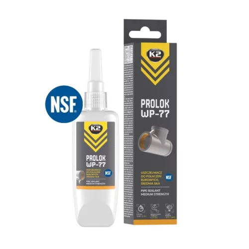 K2 PROLOK – Közepes szilárdságú csőkötés tömítőanyag – 50ml