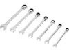YATO Racsnis csillag-villáskulcs készlet 7 részes 10–19 mm CrV (YT-0208)