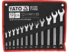 YATO Csillag-villáskulcs készlet 12 részes 8–24 mm CrV (YT-0362)