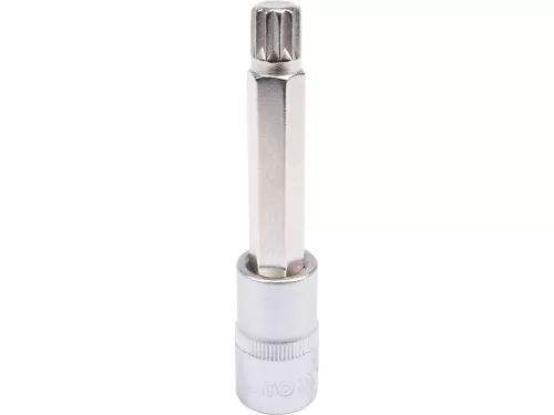 Dugókulcs fej 1/2 12szög Spline fejjel hosszú (100mm) M12 – YATO 04354