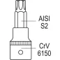   YATO Speciális 5 ágú Torx bitfej készlet Toyota/VW 7 részes - YT-0461