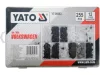 YATO Autós patentkészlet VOLKSWAGEN, 255 db – YT-06663