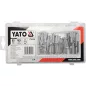 YATO Fejes furatos csapszeg készlet, 60 db – YT-06786