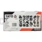 YATO Félhold alakú ék készlet, 80 db – YT-06790