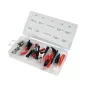 YATO Elektromos krokodilcsipesz készlet, 28 db – YT-06870