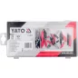 YATO Elektromos krokodilcsipesz készlet, 28 db – YT-06870