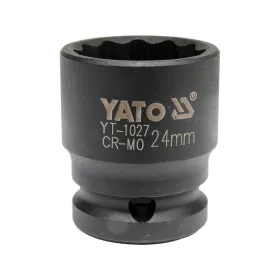   Gépi dugókulcs 1/2" 24 mm CrMo ütvecsavarozóhoz YATO 1027