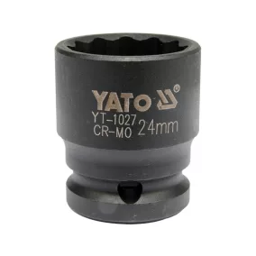   Gépi dugókulcs 1/2" 24 mm CrMo ütvecsavarozóhoz YATO 1027