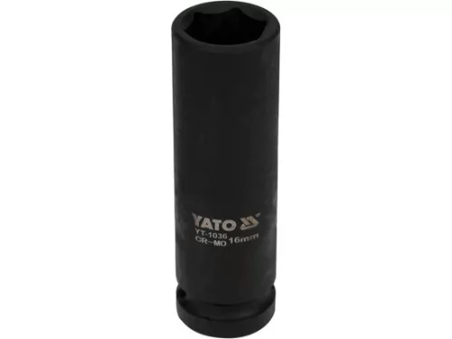 YATO Gépi hosszú dugókulcs 1/2" 16 mm CrMo AS-Drive (YT-1036)