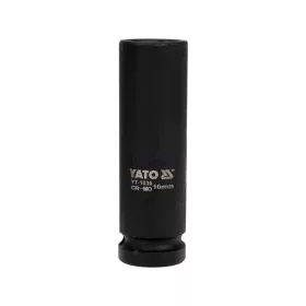   YATO Gépi hosszú dugókulcs 1/2" 16 mm CrMo AS-Drive (YT-1036)