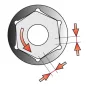 YATO Dugókulcs 1/2" 14 mm CrV AS-DRIVE (YT-1207)