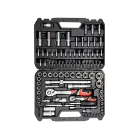   YATO Dugókulcs készlet 94 részes 1/4" és 1/2" CrV (YT-12681)