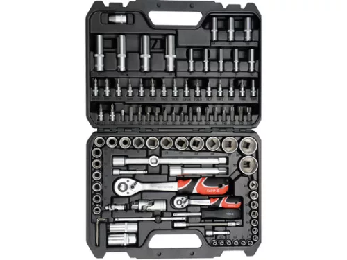 YATO Dugókulcs készlet 94 részes 1/4" és 1/2" CrV (YT-12681)
