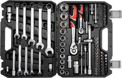 Dugókulcs szerszám készlet - 82db-os - YATO koffer