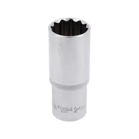   YATO hosszú 12 szögű dugókulcs 1/2" 24 mm CrV (YT-12946)