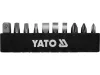 YATO Racsnis Bitkészlet 1/4" 11 Részes - YT-14390