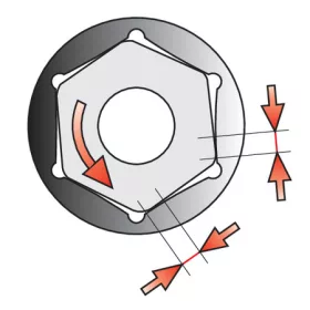 YATO Dugókulcs 3/8" 15 mm CrV AS-Drive (YT-3810)