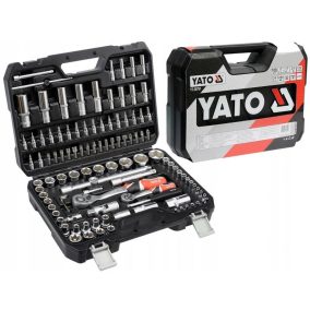 Dugókulcs szerszám készlet - 108 db nagy koffer - YATO 38791