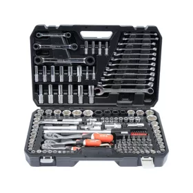   YATO Szerszámkészlet 150 részes 1/4", 3/8", 1/2" CrV S2 (YT-38811)